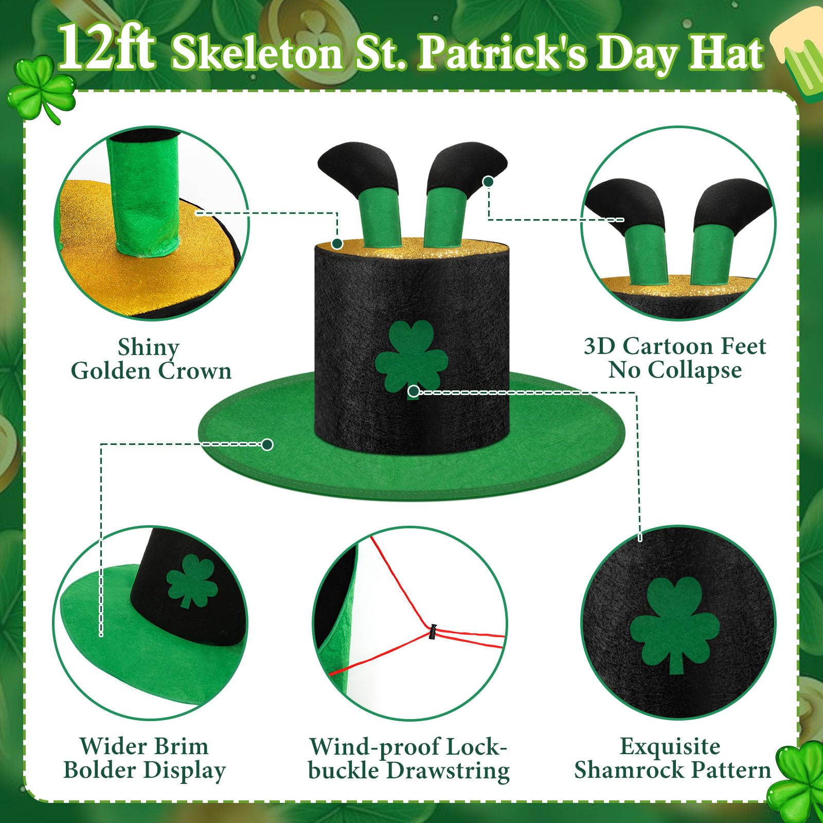 SprintGy Saint Patrick's Day decoration accentuates homes and gardens