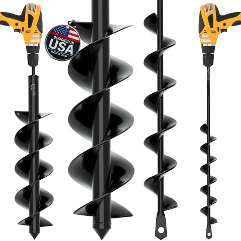 Sproot garden auger 1.6x16-inch spiral for quick, tidy planting holes.