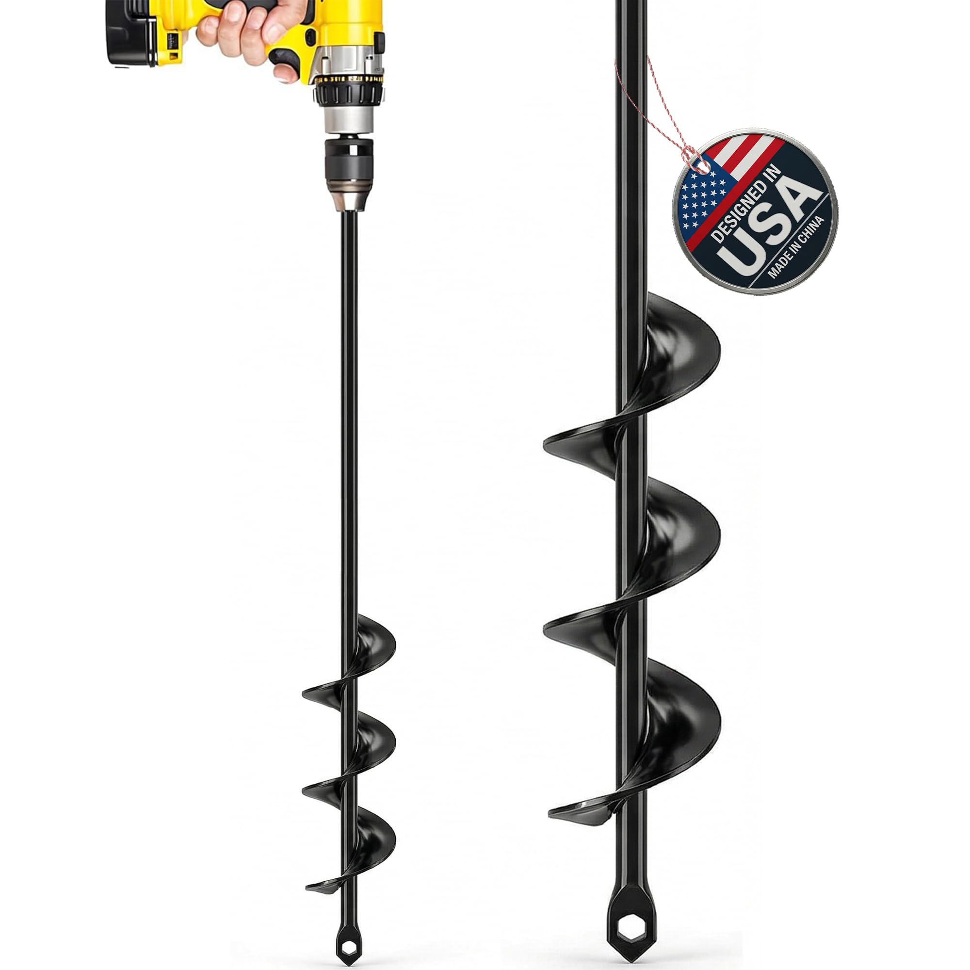 Sproot garden auger full product view for quick planting and post-hole prep.