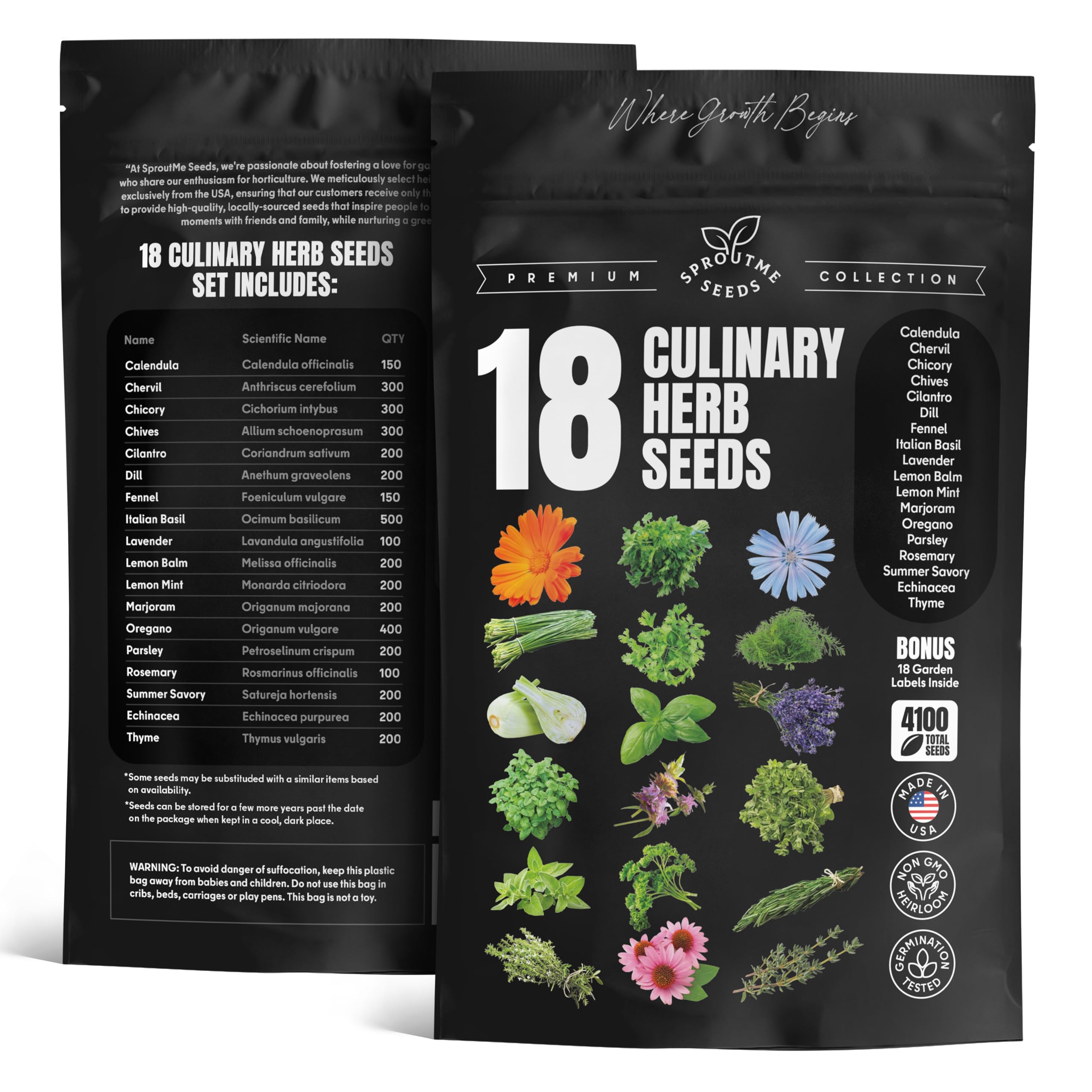 SPROUTME SEEDS Lavender seeds for fragrant gardens and desserts.
