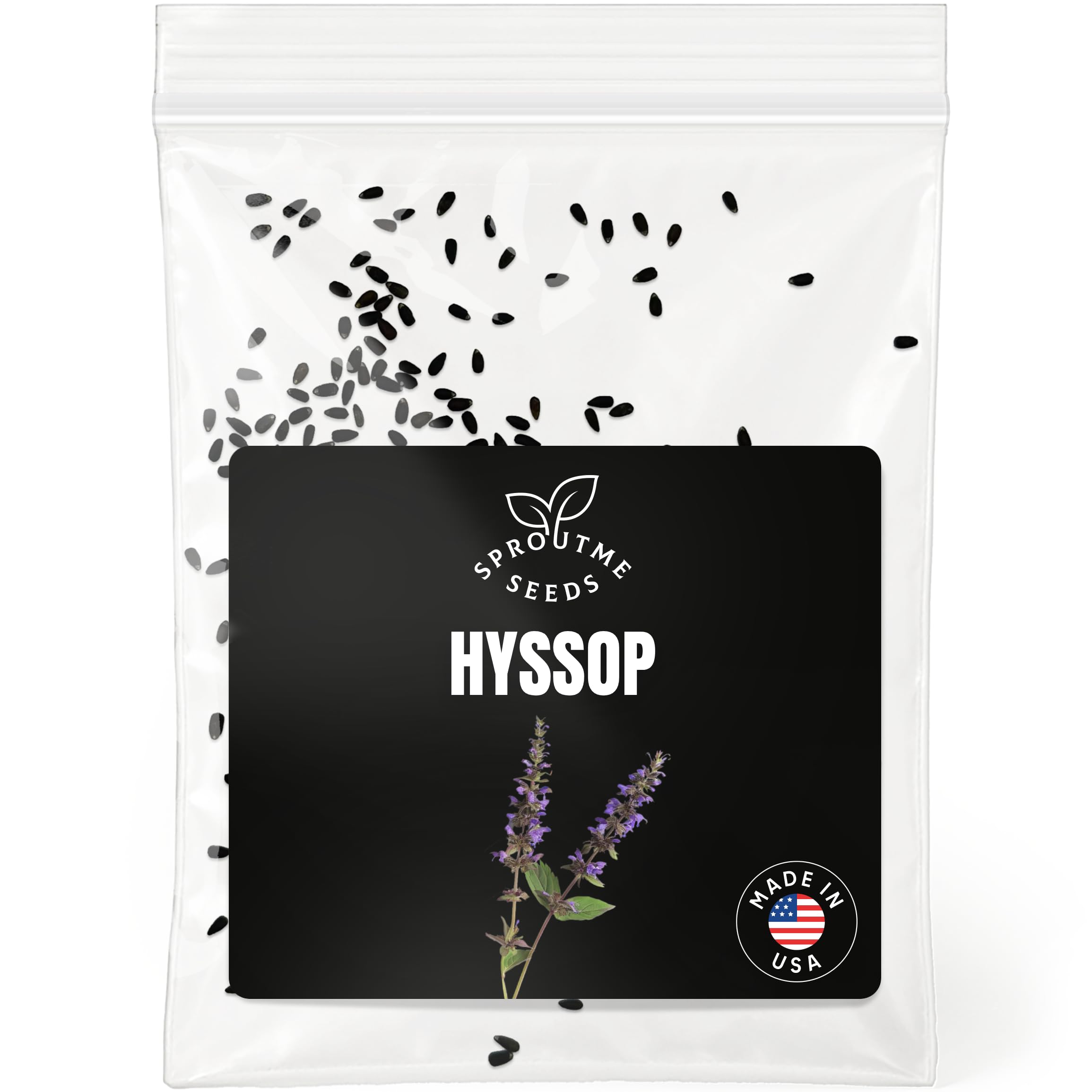 SPROUTME SEEDS Hyssop seeds packaging for reliable home gardening
