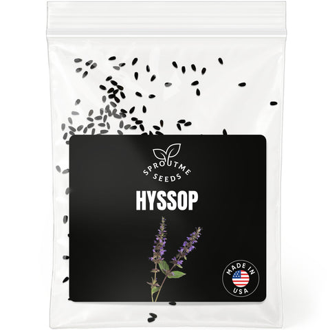 SPROUTME SEEDS Hyssop seeds packaging for reliable home gardening