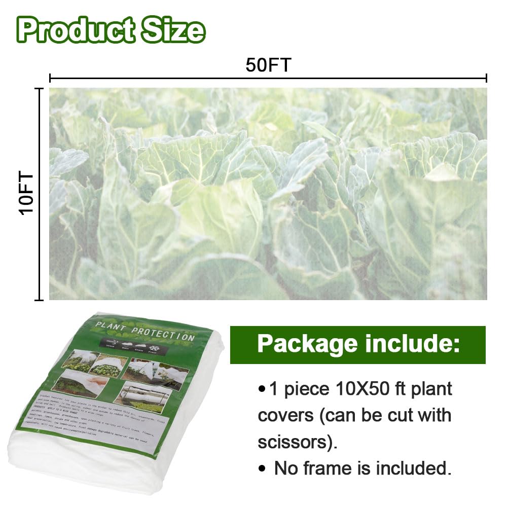 Sprthrd frost-cloth closeup shows breathable fabric that guards plants from cold.