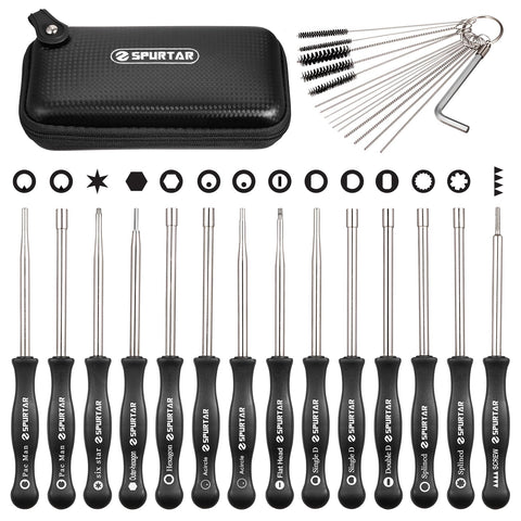 Spurtar 14-piece carburetor tool set for precise adjustments