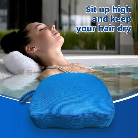 SPVIKISGO booster seat blue top surface with breathable 3D mesh.