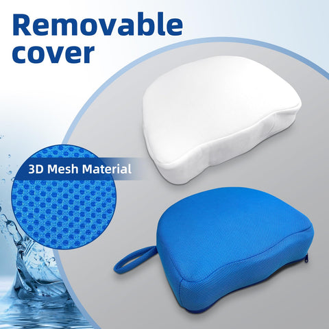 SPVIKISGO hot tub booster seat blue pack contents shows two cushions.