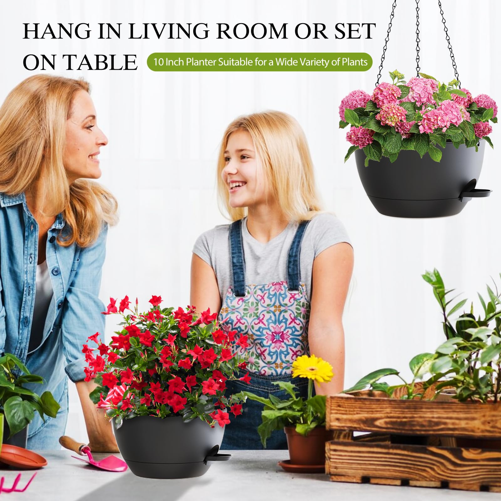 SQKH easy installation with included chain rack for quick hanging.