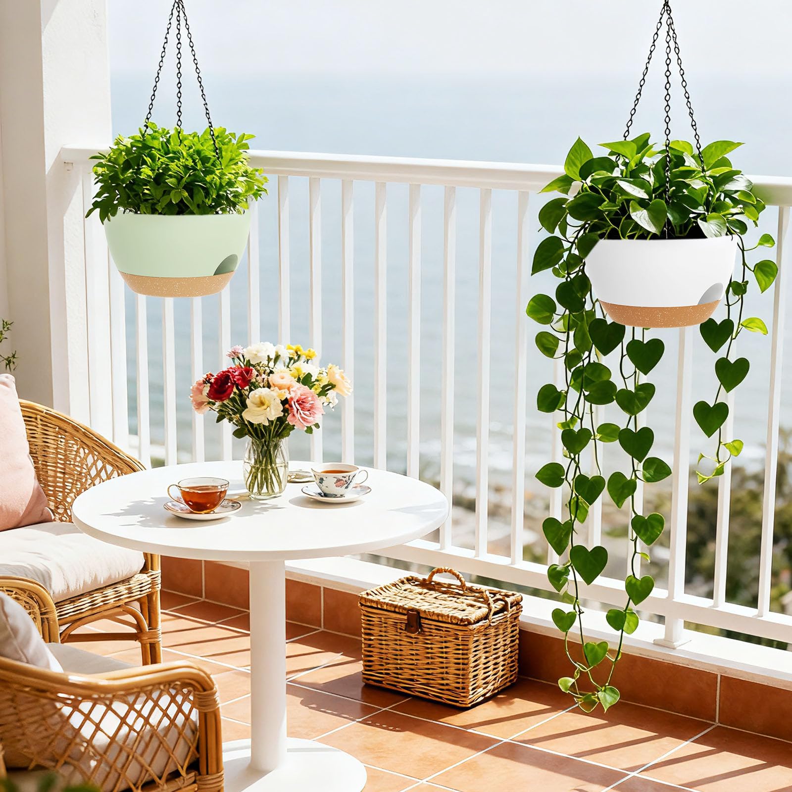 SQKH matte finish complements modern decor on patios or living spaces