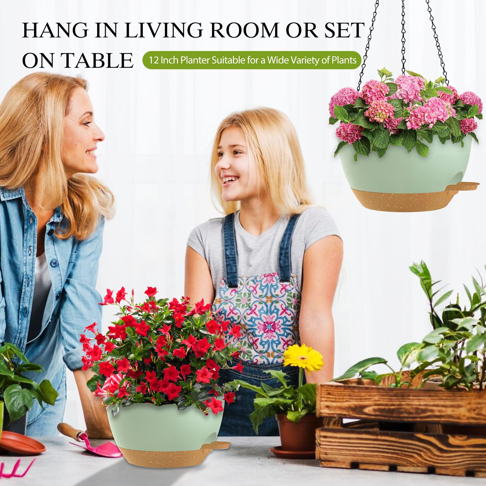 SQKH outdoor balcony or window garden ready—easy to install.