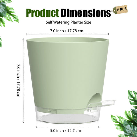 SQKH indoor outdoor compatible plant pot blends with any decor.