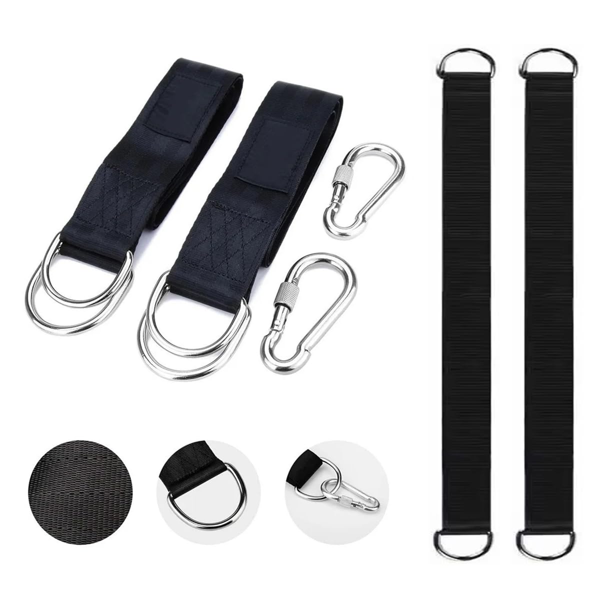 SquEqu installation-free design allows hanging from trees or beams without drills