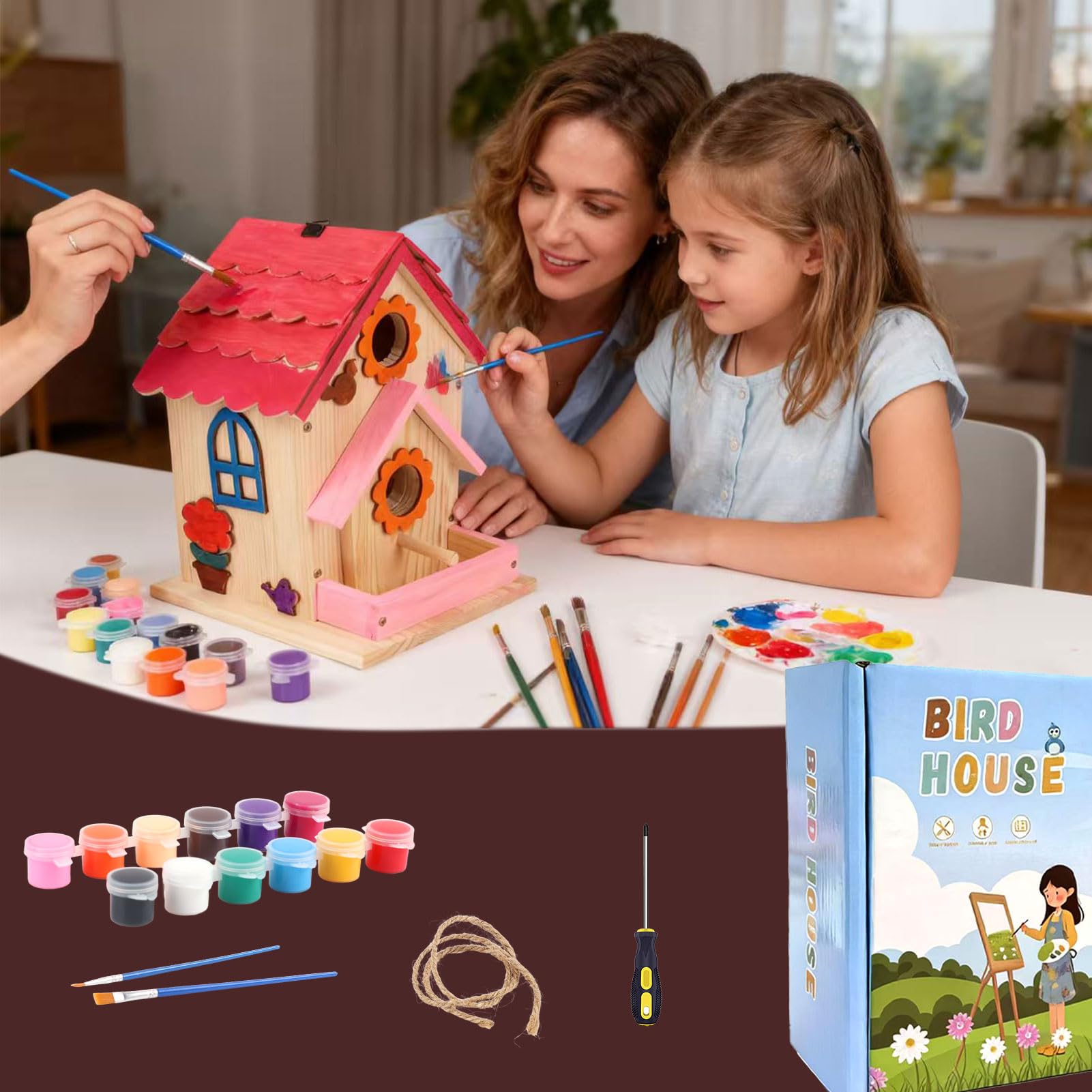 Srapwati DIY tools included support safe, easy assembly.