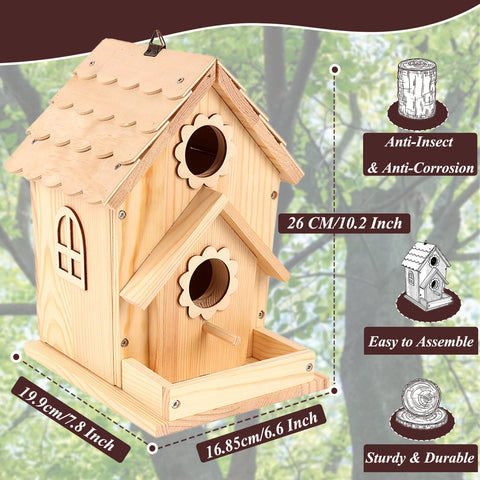 Srapwati pre-drilled cedar panels simplify precise construction.
