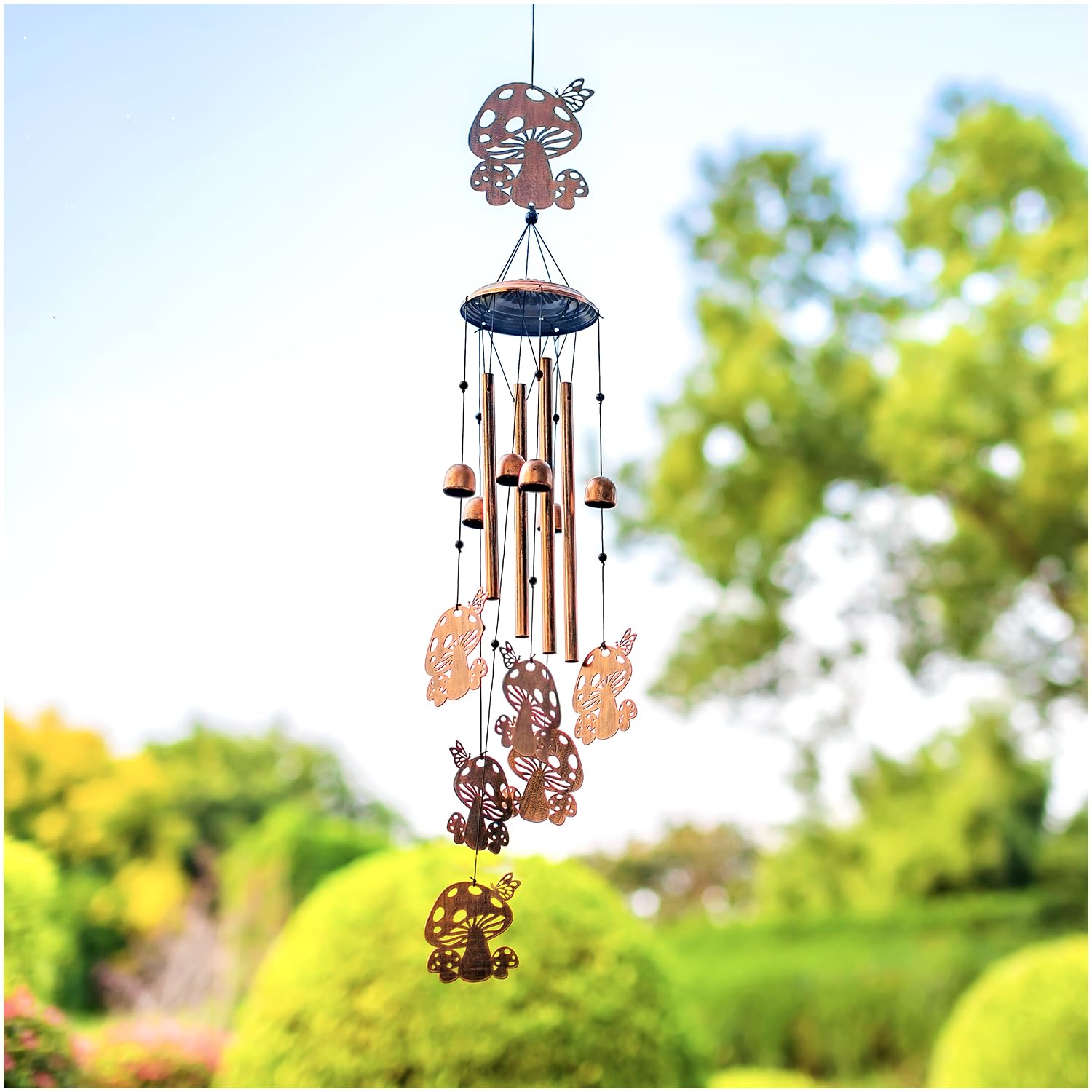 SRDJXY gift-ready wind chime ideal for gardeners and nature lovers