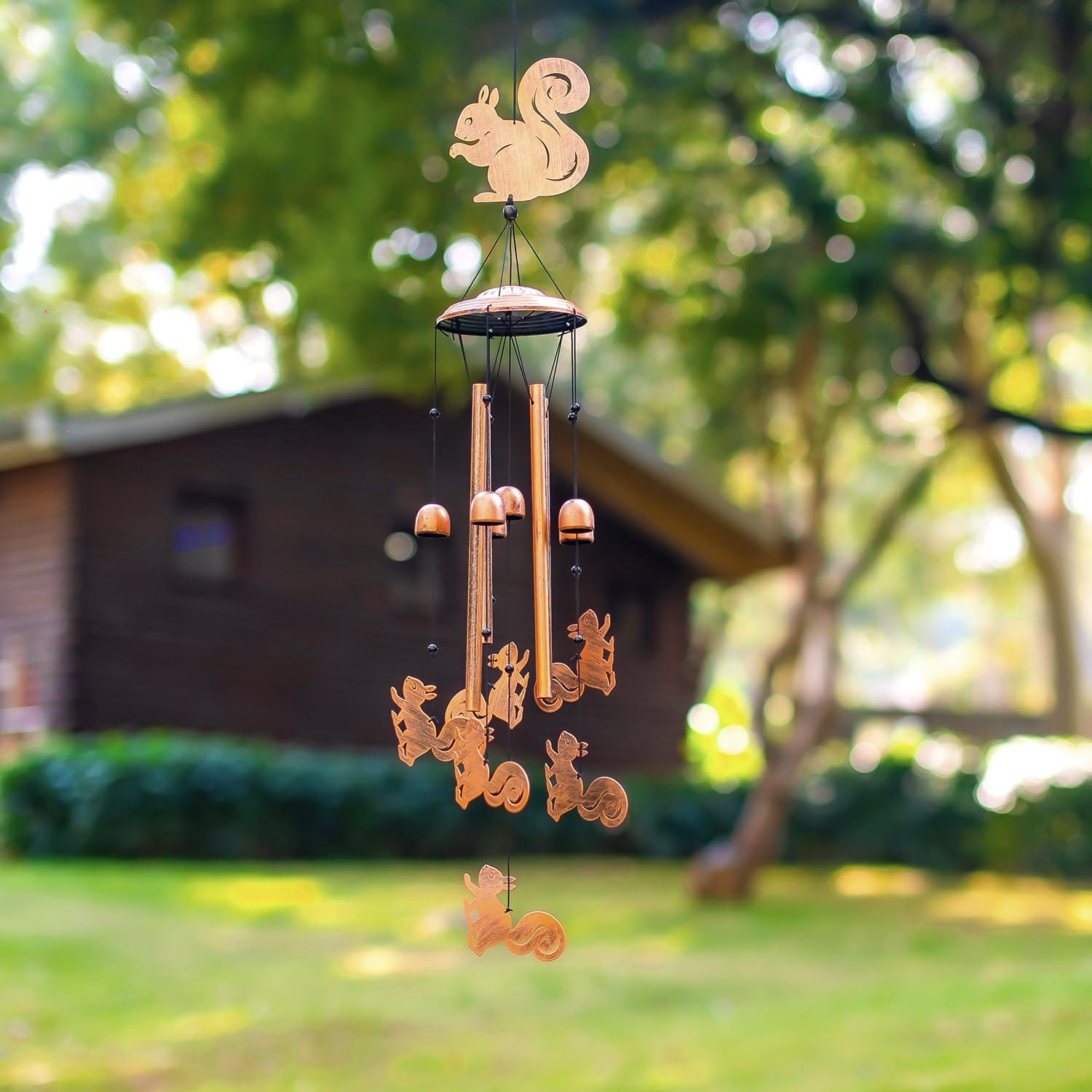 SRDJXY Squirrel Wind Chimes as a thoughtful gift idea for celebrations