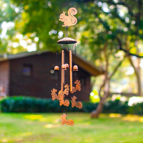 SRDJXY Squirrel Wind Chimes as a thoughtful gift idea for celebrations