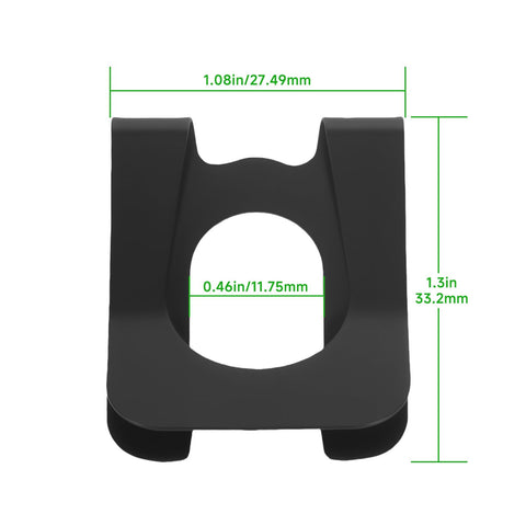 SRIAOO 05700001 durable steel clip highlights reliable model compatibility
