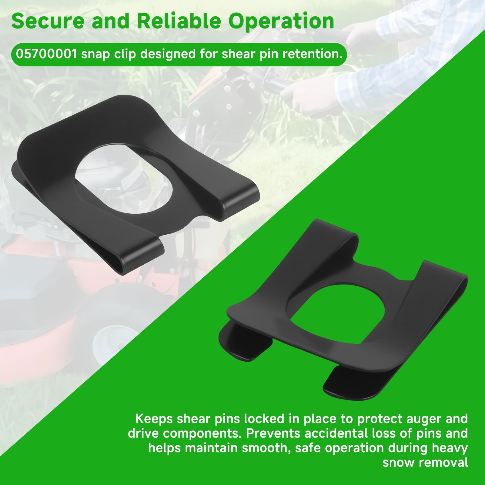 SRIAOO winter-ready retainer clip offers long-lasting performance in harsh conditions