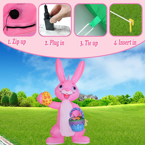 SRKLH includes stakes and storage bag for stable seasonal use.