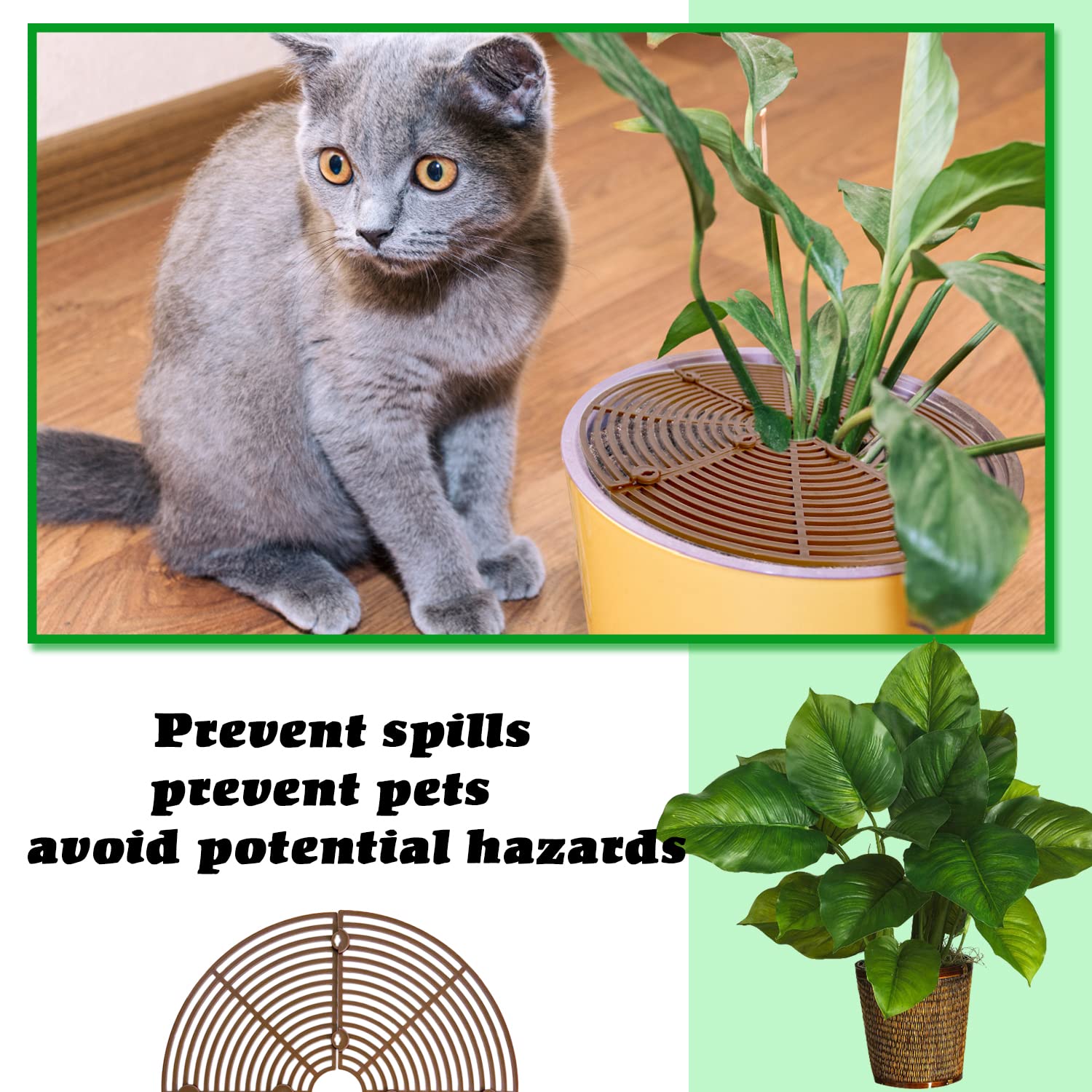Srmayyi cut-to-fit design allows quick resizing for different pots
