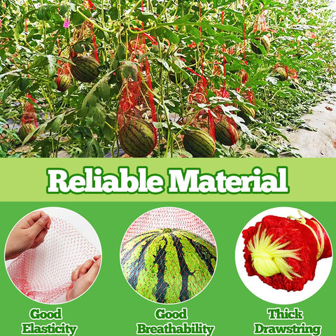 Srmayyi nylon mesh with air-permeable weave for healthy fruit growth.