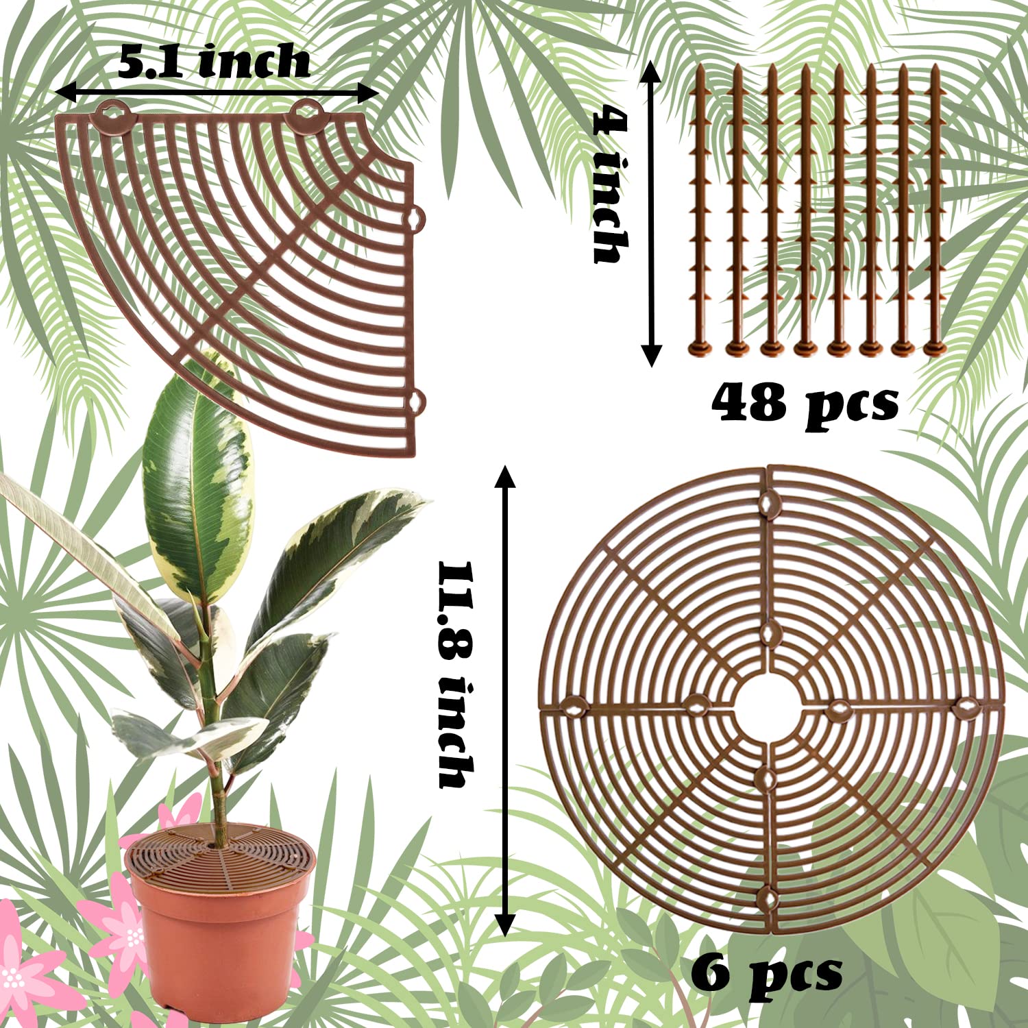 Srmayyi six-pack pot grids offer flexible coverage for multiple pots