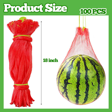 Srmayyi 18-inch watermelon net illustrating size for large fruits.