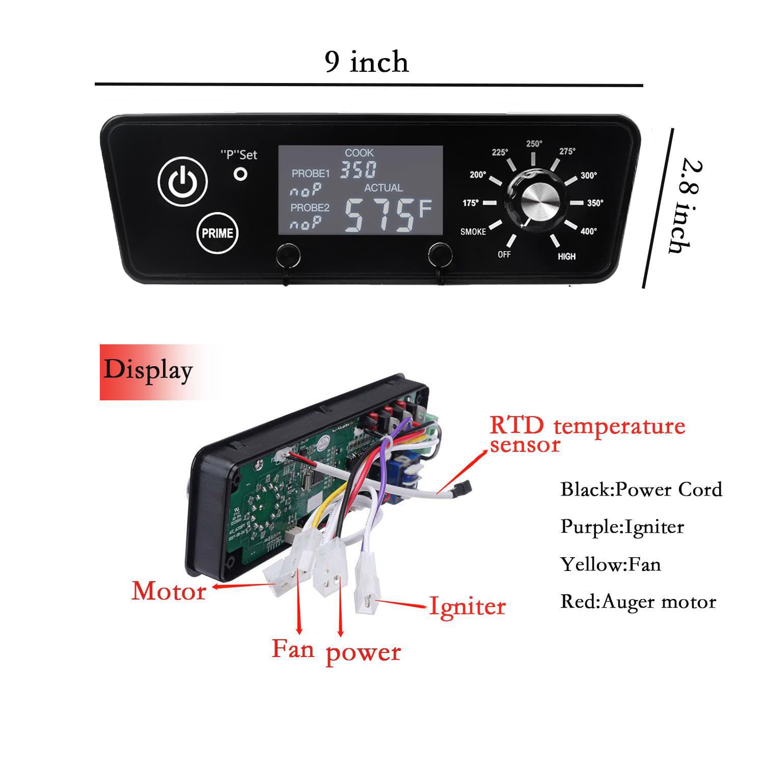 SROKIO meat probes for Pit Boss Austin XL provide accurate internal temperature readings.