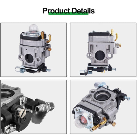 Sruchy carburetor MP15 49cc 43cc compatibility view suggests versatile fit.