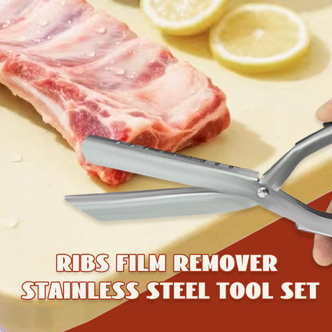 Srunsin rib membrane remover heavy-duty stainless steel for lasting performance