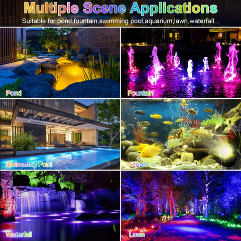 Srygery fountain light with timer memory for automated displays