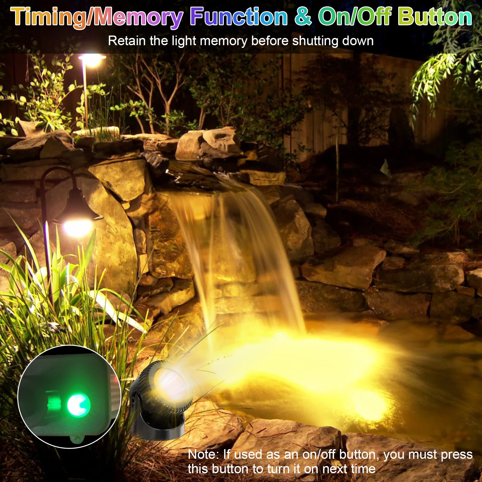 Srygery installation in ponds pools or aquariums