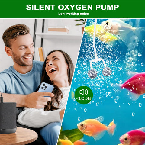 Srygery pond aerator includes essential accessories for quick setup