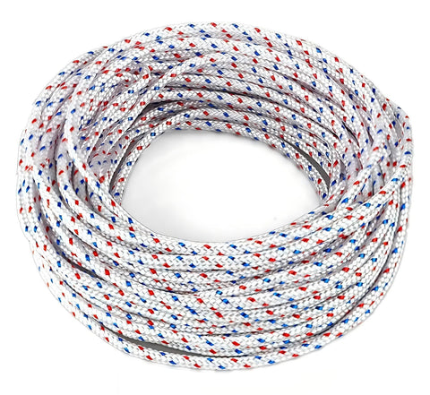 SSFOLPFEE full product shot shows the durable recoil rope and long 100ft length.
