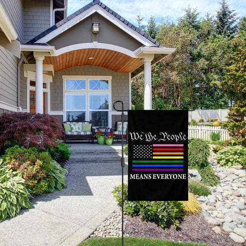 SSODREL garden decor flag for decks and porches, ready to display.