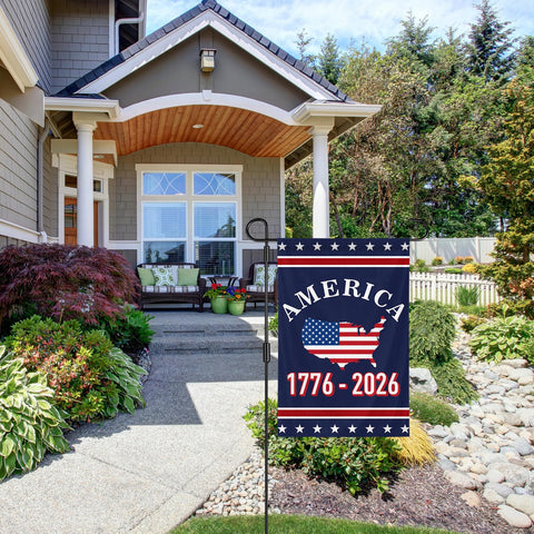 SSODREL We The People indoor outdoor flag with colorfast dyes for vibrant display.