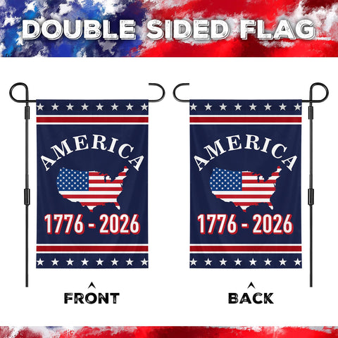 SSODREL We The People patio garden decor flag for porch or lawn charm.