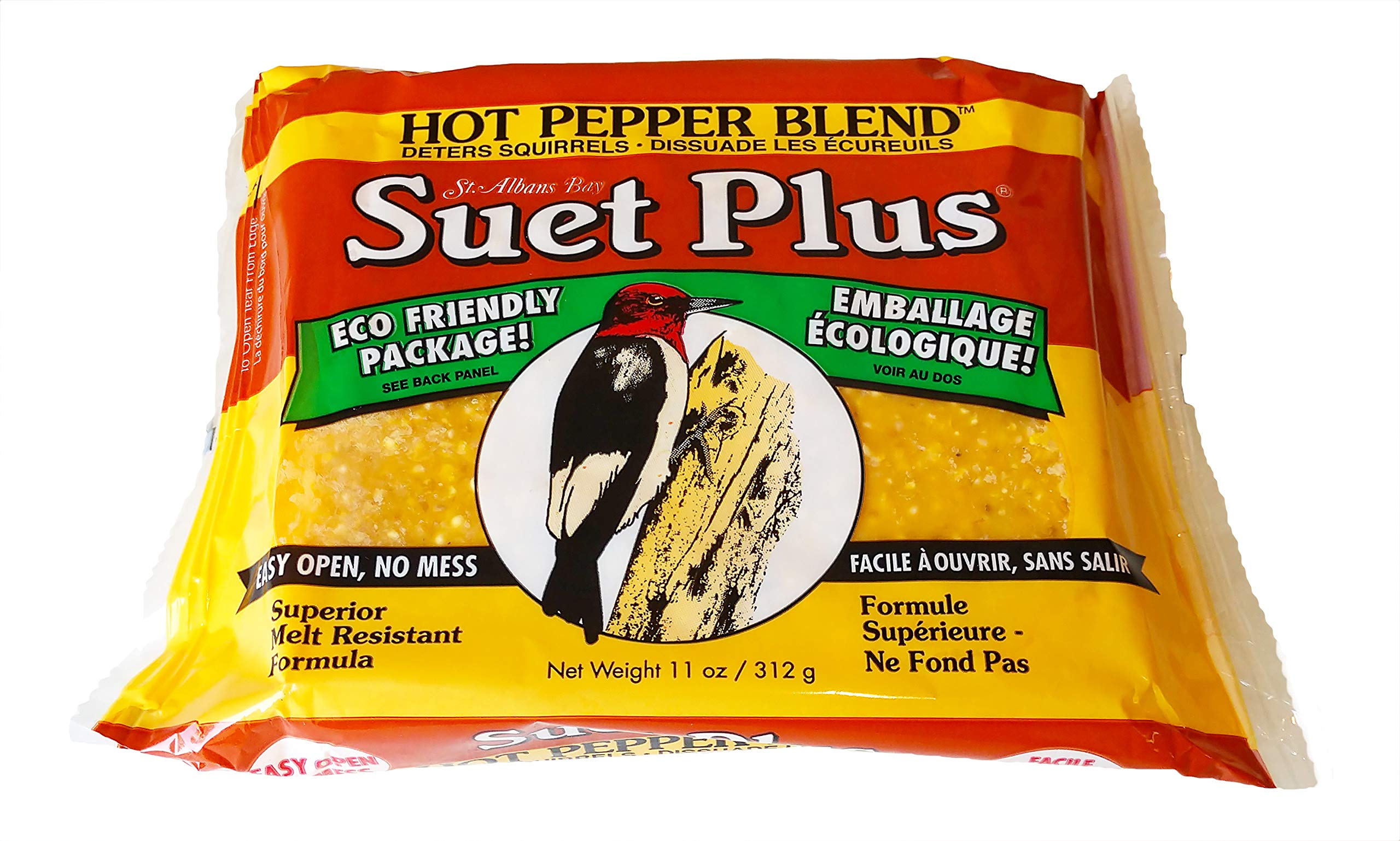 ST. ALBANS BAY SUET PLUS individually wrapped cakes for mess-free feeding