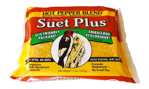 ST. ALBANS BAY SUET PLUS individually wrapped cakes for mess-free feeding