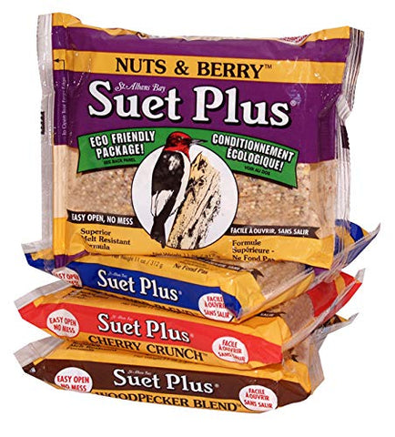 ST. ALBANS BAY SUET PLUS made in USA, trusted for backyard birds