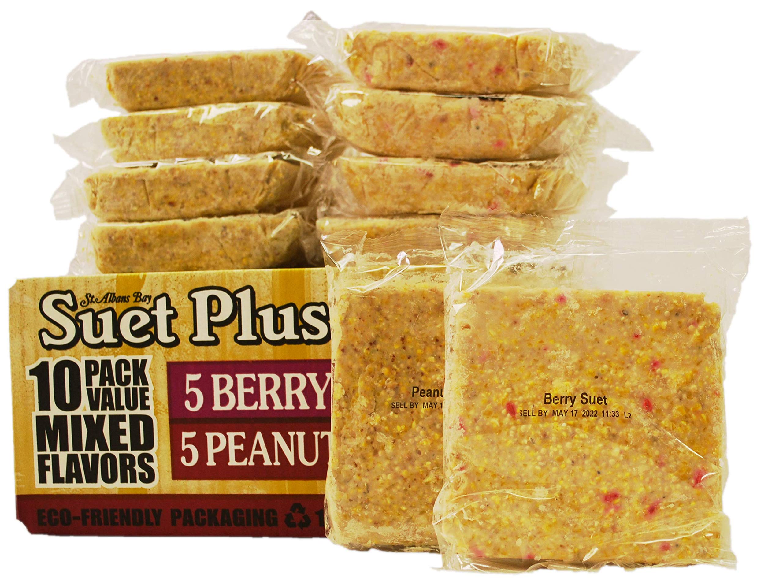 ST. ALBANS BAY SUET PLUS melt-resistant formula shown in easy-open packaging