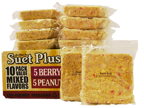 ST. ALBANS BAY SUET PLUS melt-resistant formula shown in easy-open packaging