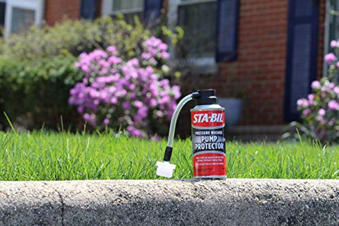STA-BIL Pump Protector 4 oz bottle offers portable protection for home and pro gear