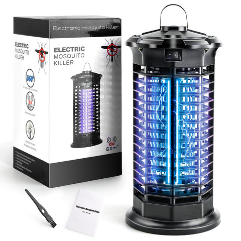 STABLEP electric bug zapper indoors outdoors with 1000V grid attracts mosquitoes efficiently