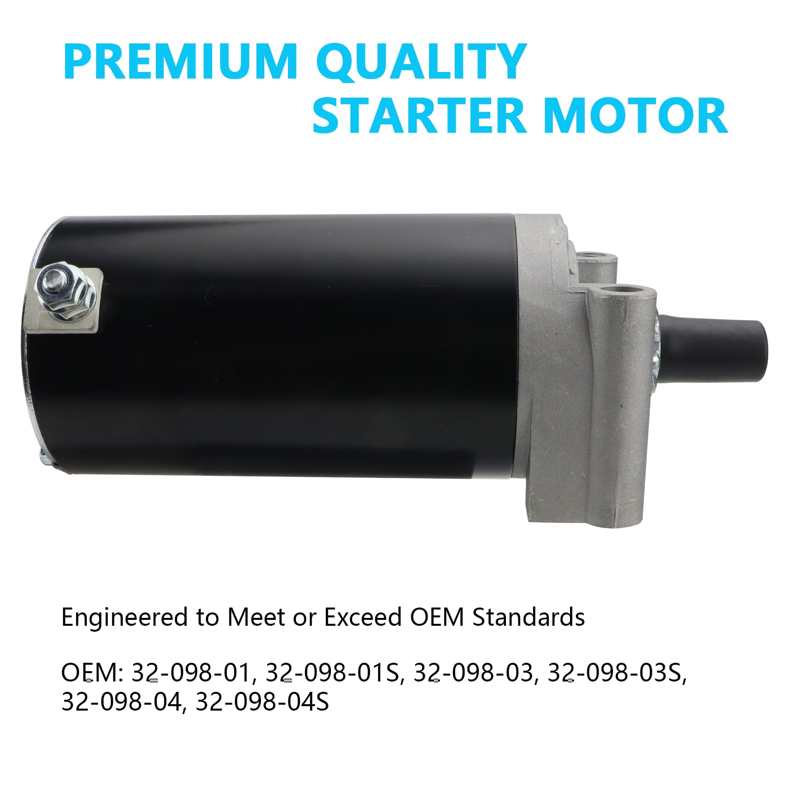 STABSOLI starter motor for Cub Cadet i1046 ensures quick engagement