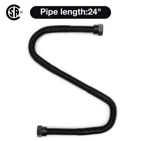 Stanbroil two-end fittings 1/2 flare to 1/2 npt for easy connections.
