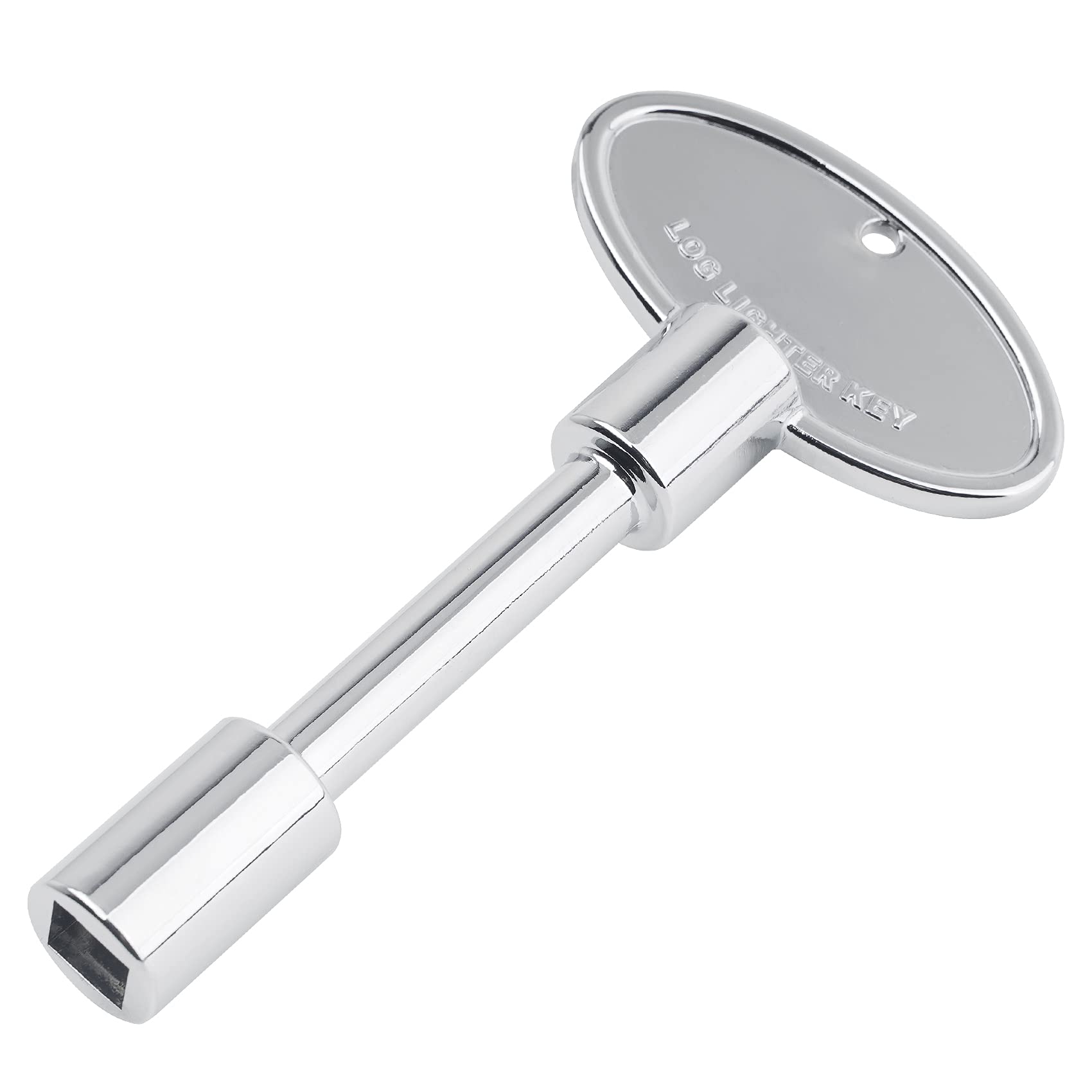 Stanbroil 3 inch gas valve key in chrome for quick shut-off