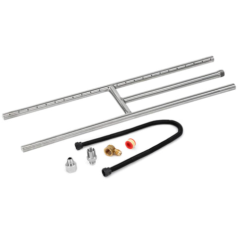 Stanbroil 3/8 flare to 1/2 NPT connections for reliable installs.