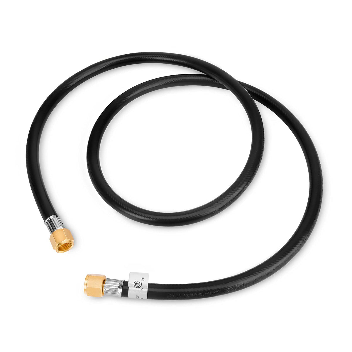 Stanbroil 5 ft propane hose end flare connectors for easy grill hookup