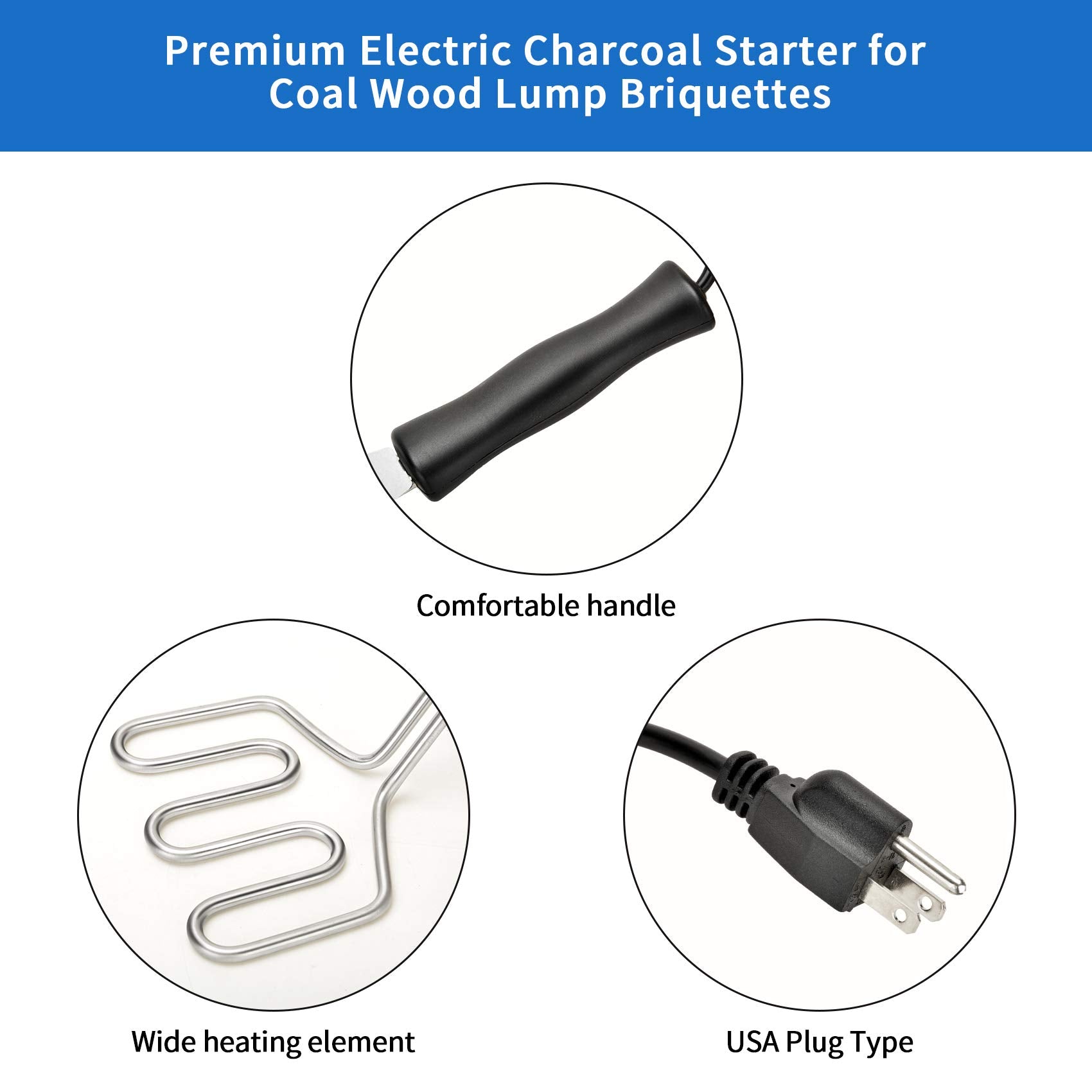 Stanbroil plug-and-play starter—no fluids required, easy setup